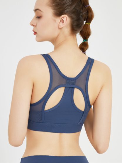 Custom activewear manufacturers tank style sports bra set - Image 5