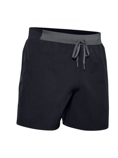 Custom blank sweat jogger black shorts wholesale - Image 4