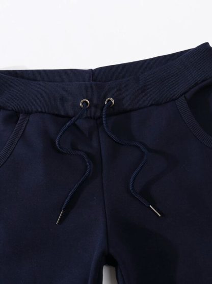 Custom blank track pants slim fit cotton jogger pants - Image 6