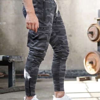 Custom Camo Printed Track pants Slim Fit Track Jogger Pants