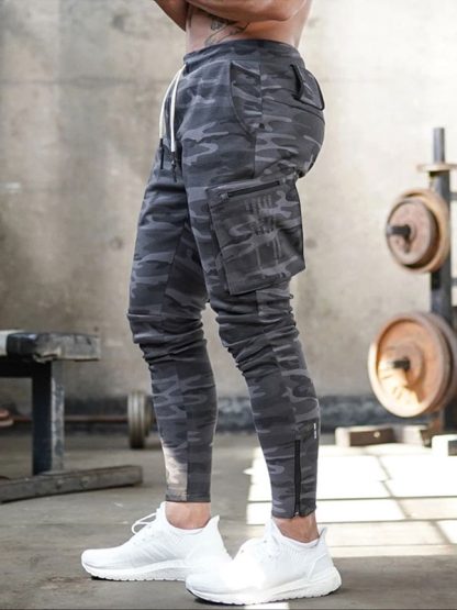 Custom Camo Printed Track pants Slim Fit Track Jogger Pants - Image 4