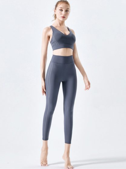 Custom fashion fitness wear women's blank activewear - Image 2
