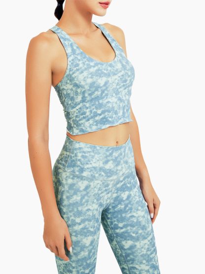Custom fitness apparel manufacturer China tie dye activewear - Image 2