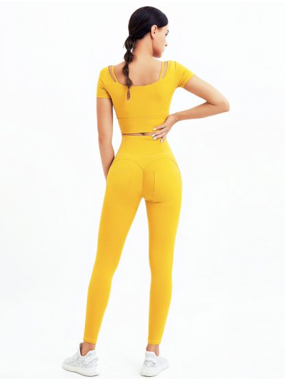 Custom fitness apparel manufacturer China blank workout clothes - Image 3