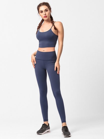 Custom fitness apparel tight women blank workout clothes