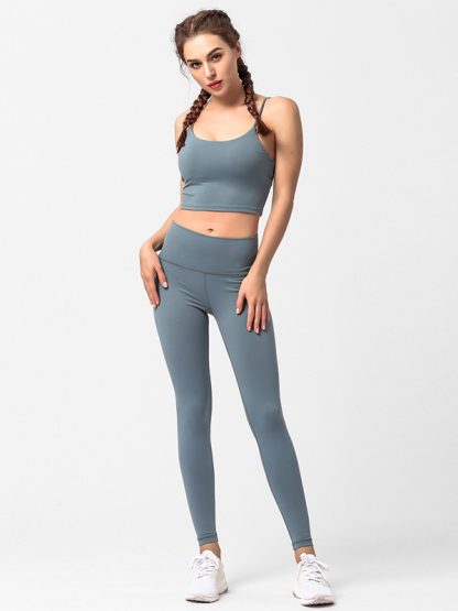 Custom fitness apparel tight women blank workout clothes - Image 4