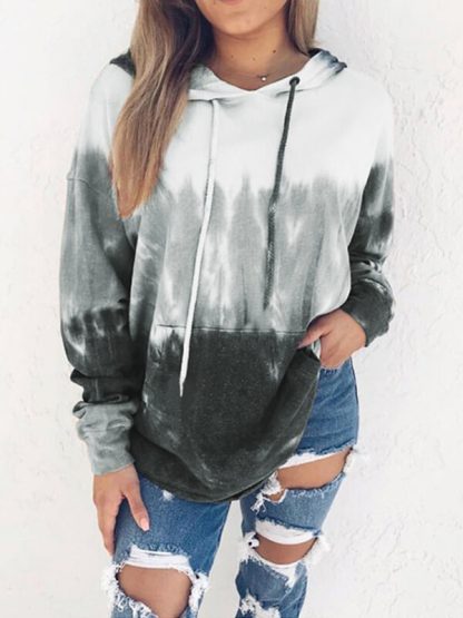 Custom ink sweatshirt women casual loose printing hoodie