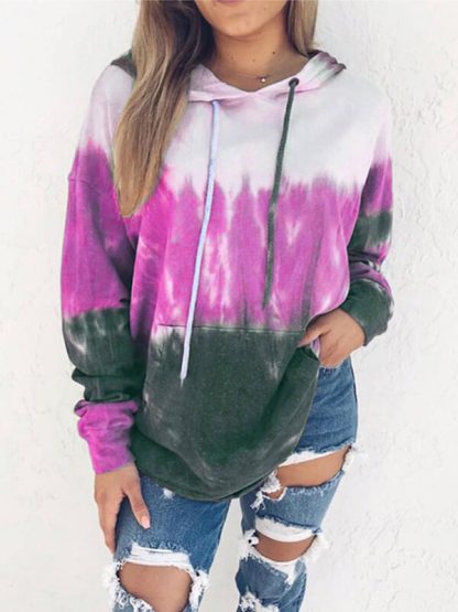 Custom ink sweatshirt women casual loose printing hoodie - Image 4
