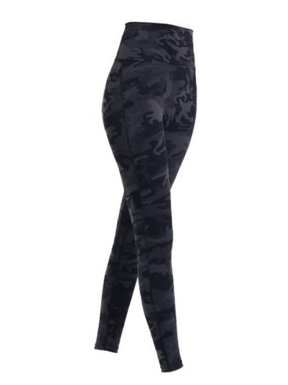Custom leopard printed workout pants high waisted yoga leggings - Image 5