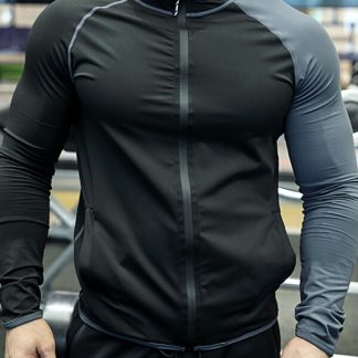 Custom made track jacket men's long-sleeved quick-drying hoodies