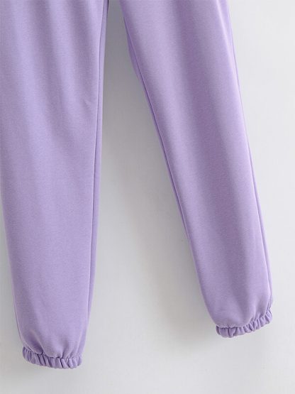 Custom made track pants cotton green jogger pants - Image 4