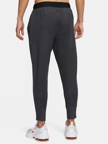 Custom men yoga pants manufacturers with pockets black baggy sweat pants - Image 3