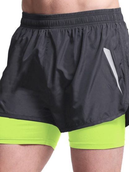 Custom mens athletic shorts with pockets - Image 3