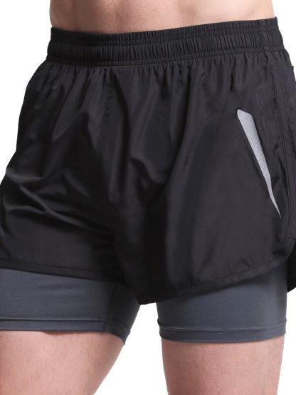 Custom mens athletic shorts with pockets - Image 4
