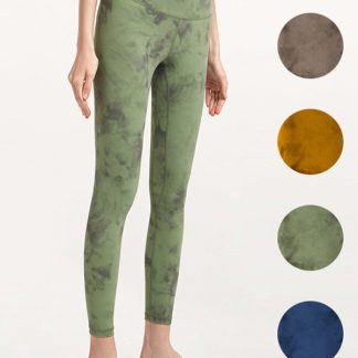 Custom printed yoga leggings high waist gym leggings manufacturer