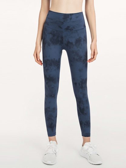 Custom printed yoga leggings high waist gym leggings manufacturer - Image 2