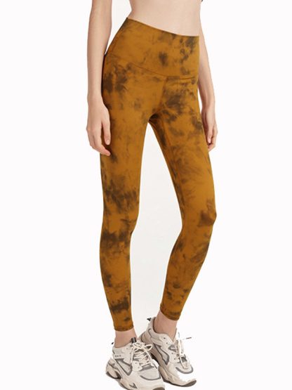 Custom printed yoga leggings high waist gym leggings manufacturer - Image 5
