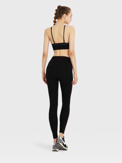 Blank Activewear custom strappy Sports Bra Yoga Clothes Set - Image 5
