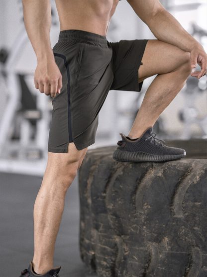 Custom running shorts men's blank polyester shorts