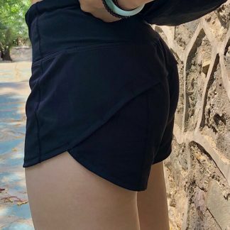Custom running shorts women with pockets dri fit gym shorts