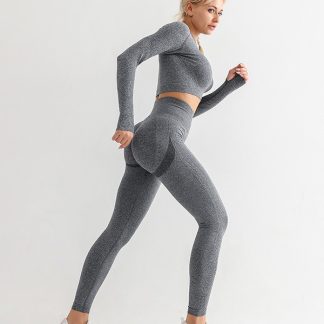 Custom seamless activewear sets fitness gym sets workout clothing women
