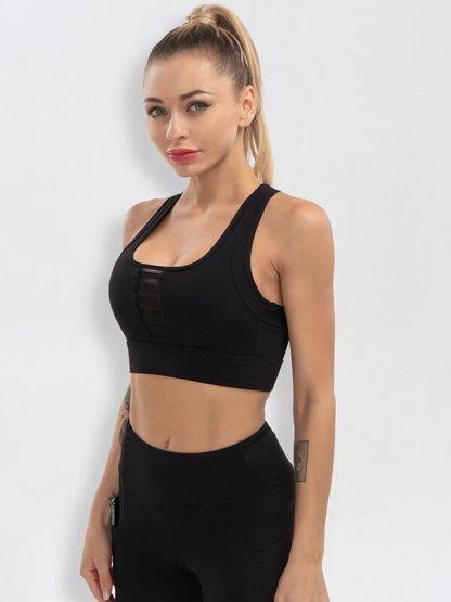 Custom sports bra wholesale high-impact tank style workout bra