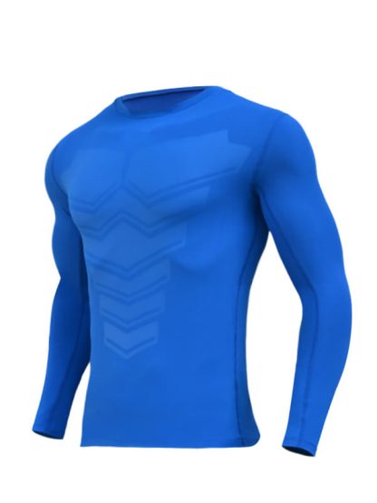 Custom sports t shirt printing men¡¯s gym running quick-drying training sportswear - Image 3