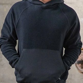 Custom team sweatshirts men raglan sleeve warm up hooded sweatshirts
